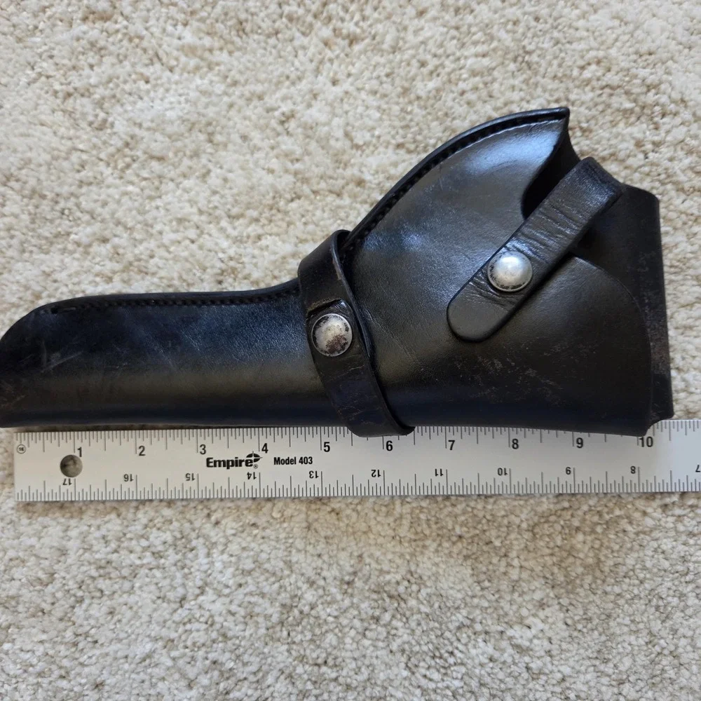 Vintage Brauer Bros Mfg Co St. Louis Leather Holster - Model H 7 - Brown